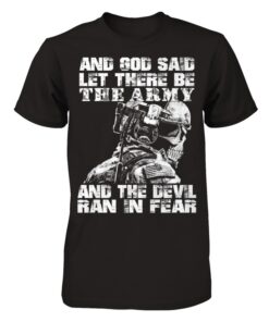 gods army tshirt