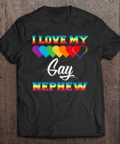 i love my gay aunt shirt
