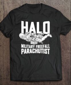 military freefall t shirt