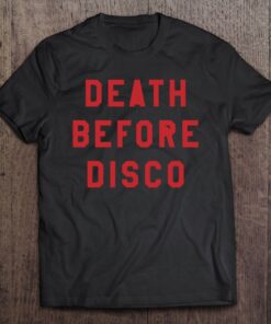 death before disco t shirt
