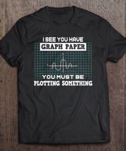 graph paper t shirt