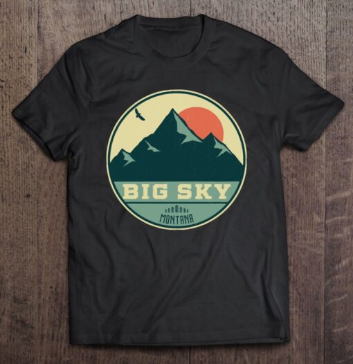 big sky montana t shirt