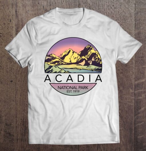 acadia national park t shirts