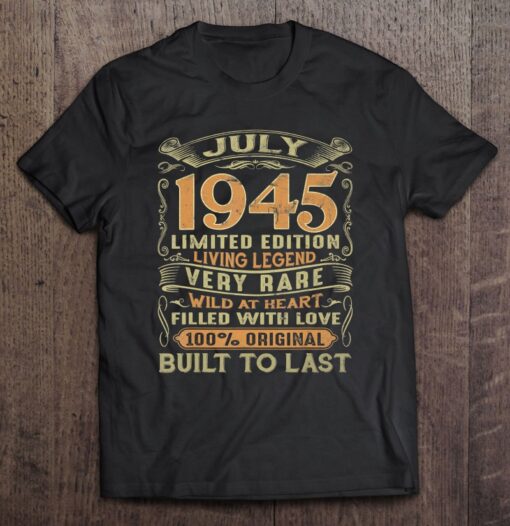 vintage 1945 t shirt