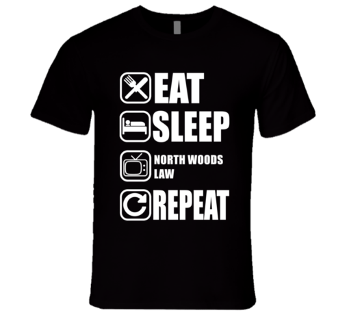 north woods law t shirt