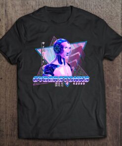 cyberpunk style t shirt