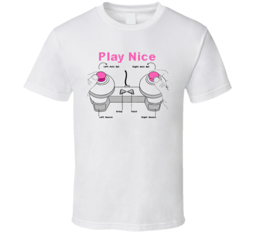 video game controller t shirt