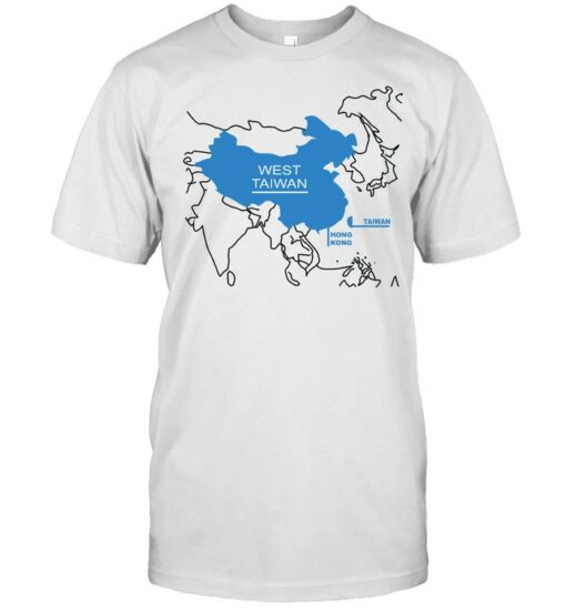 west taiwan t shirt