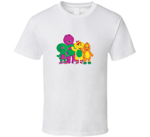 barney and friends t shirt