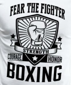 fear the fighter t shirt