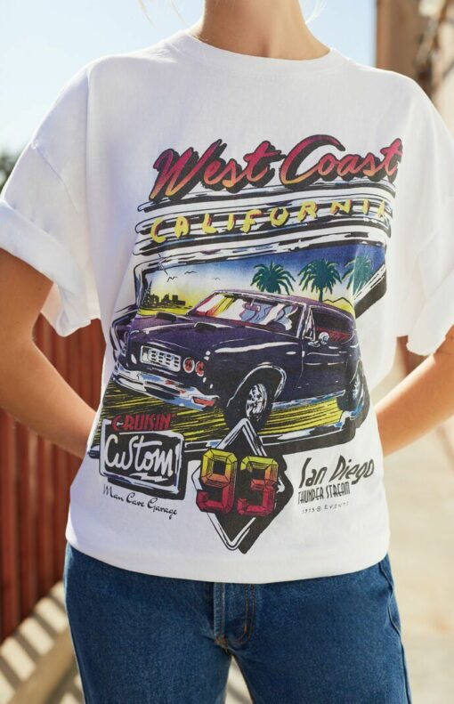 brandy melville west coast shirt