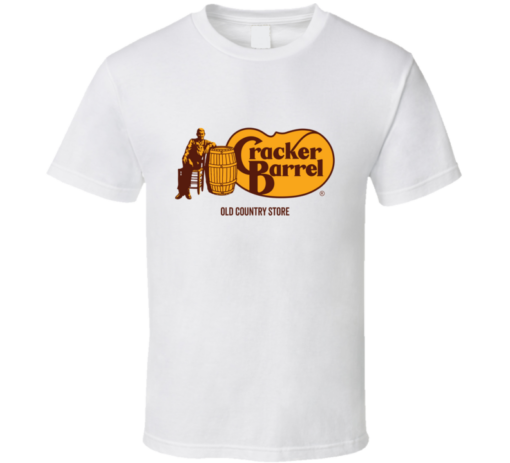 cracker barrel logo t shirt