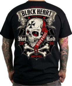 black heart t shirt