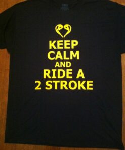 keep calm and ride on t shirt