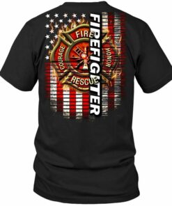 custom fire department t shirts