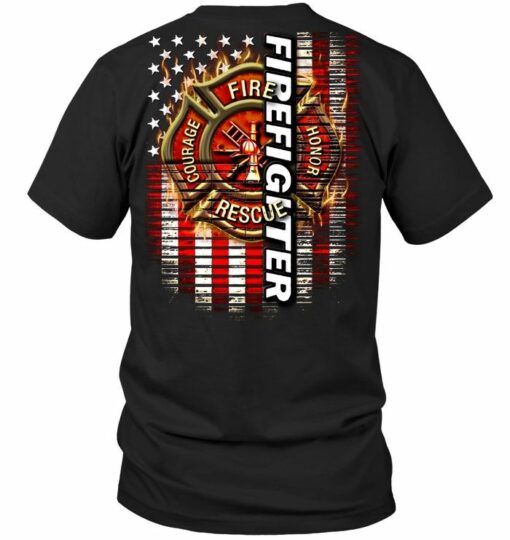 custom fire department t shirts