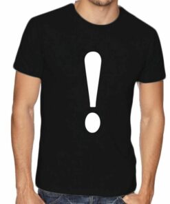exclamation point t shirt