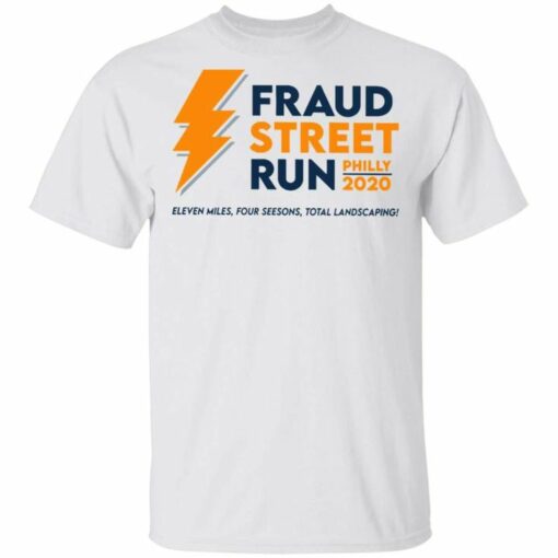 fraud street run t shirt