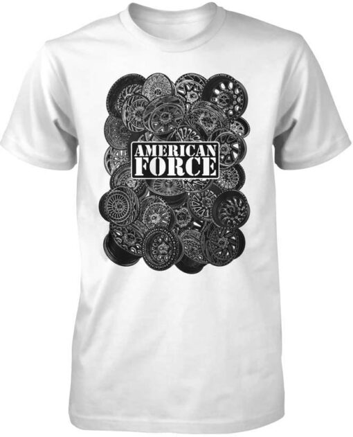 american force wheels t shirt