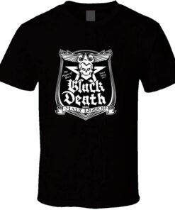 black death t shirt johnny fever