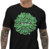 green fitted t shirt