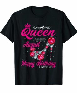 born in august t shirts