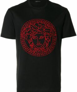 black and red designer t shirt