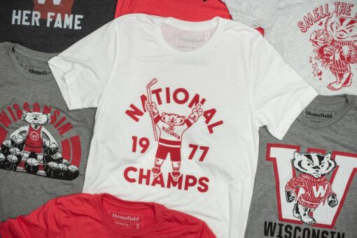 vintage wisconsin t shirts