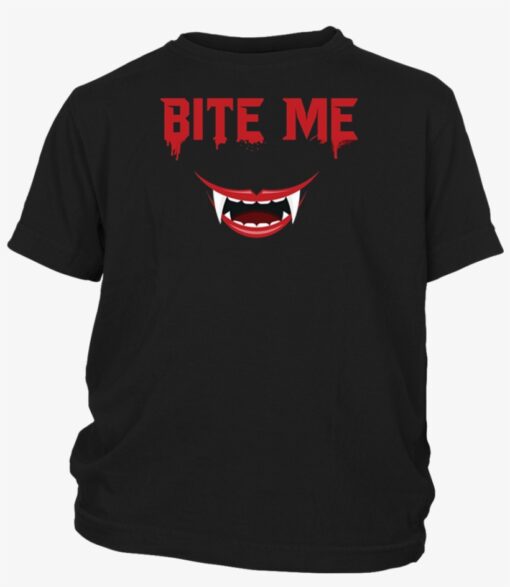 bite me halloween t shirt