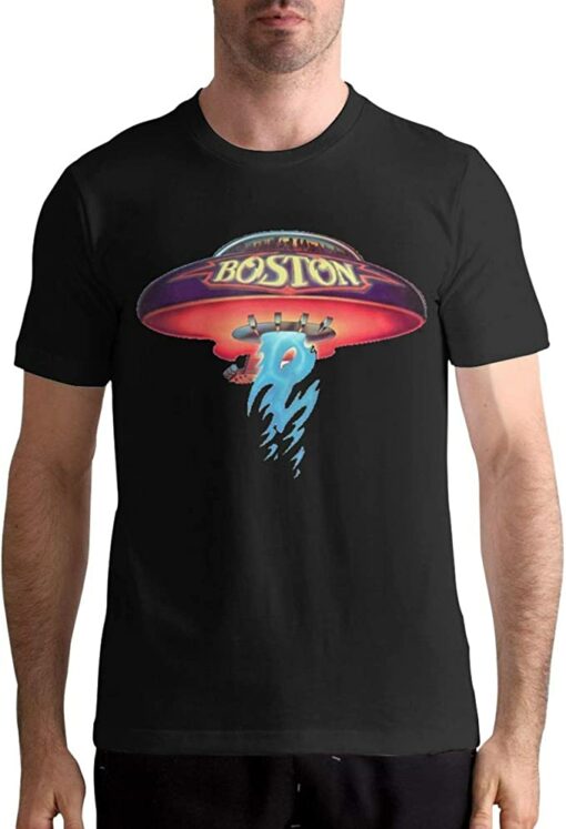 boston rock band t shirt