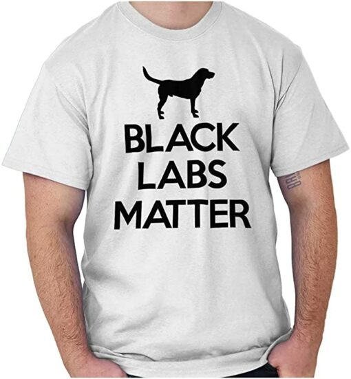 black labs matter t shirt