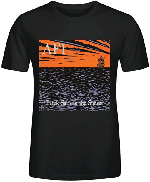 afi black sails in the sunset shirt