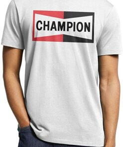 champion spark plug t shirt