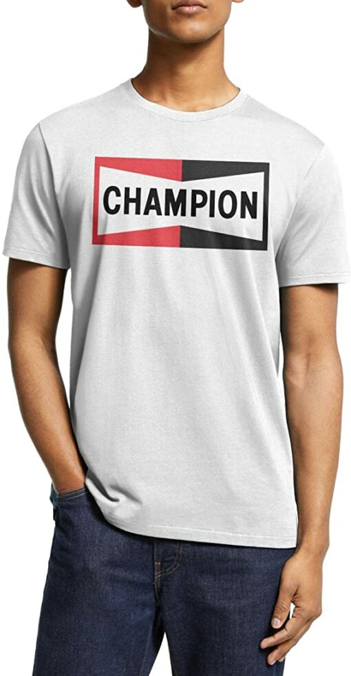 champion spark plug t shirt