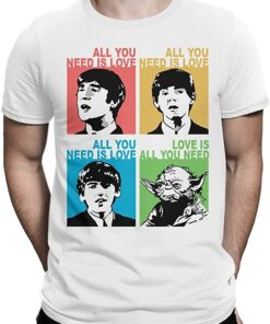 all you need is love t shirt