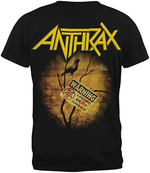 anthrax among the living t shirt