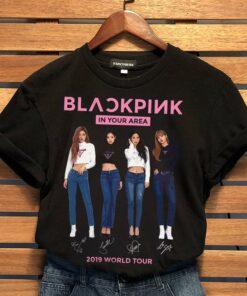black pink tshirt