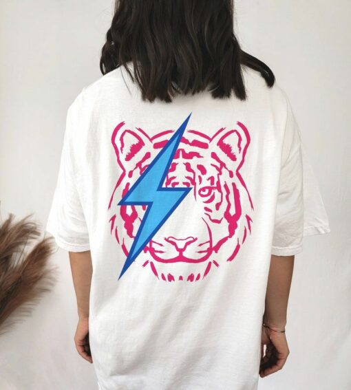 tiger lightning bolt shirt
