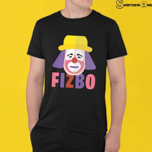 fizbo the clown t shirt