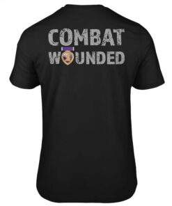 combat wounded veteran t shirt