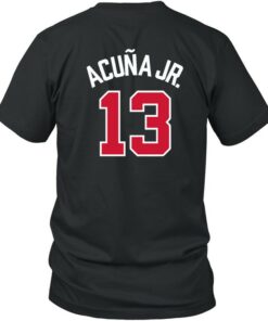 acuna jr tshirt