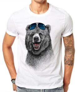 bear t shirt mens