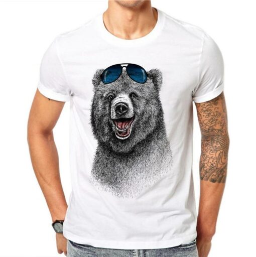 bear t shirt mens