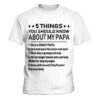 papa t shirts personalized