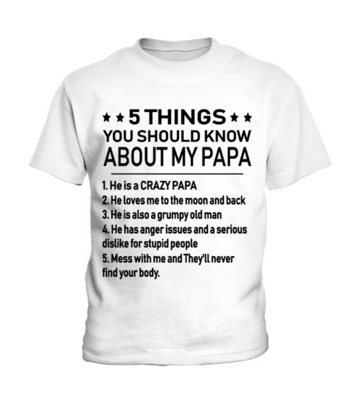 papa t shirts personalized