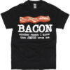 bacon tshirt