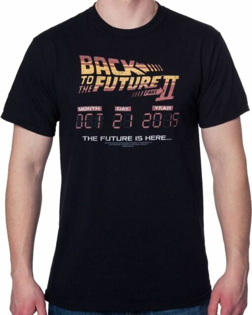 back to the future tshirt