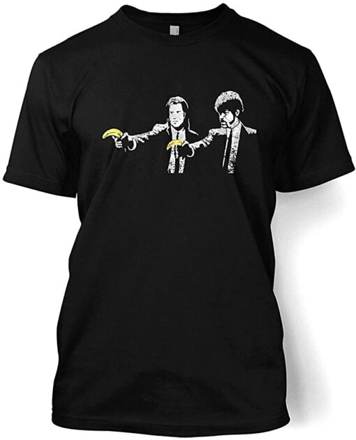 banksy pulp fiction t shirt