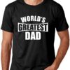 worlds best dad t shirt
