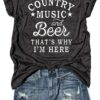 country t shirt women's